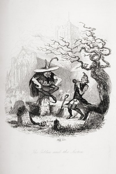 The Goblin and the Sexton, illustration from 